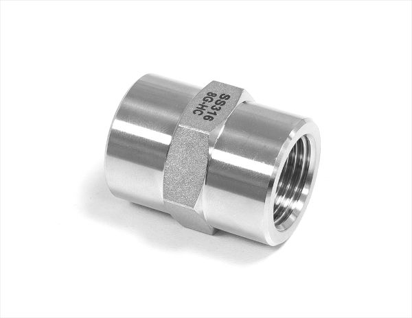 BSPP Hexagon Grip Socket Hydraulic 316 Stainless Steel