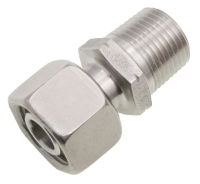 NPT Adjustable Male Standpipe Single Ferrule 316 Stainless Steel