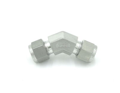 45deg Equal Elbow Twin Ferrule Stainless Steel