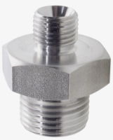 Reducing Nipple BSPP X NPT 316 Stainless Steel