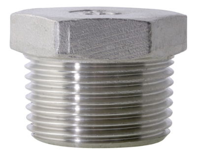 NPT Hexagon Plug 150LB 316 Stainless Steel