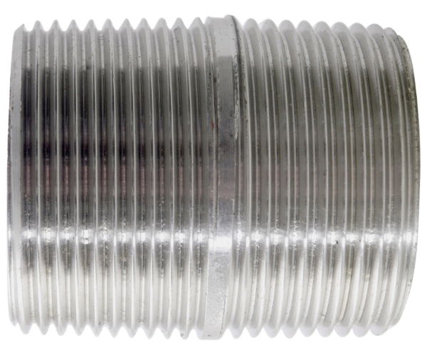 BSP-Threaded-Close-Taper-Nipple-150LB-316-Stainless-Steel