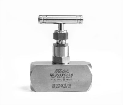 NPT Needle Valve 6,000psi 316 Stainless Steel