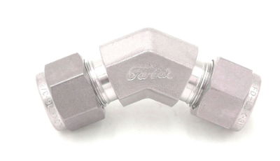 45deg Equal Elbow Twin Ferrule Stainless Steel