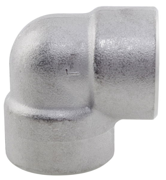 Socket Weld (SW) 90° Elbow 3000LB 304 Stainless Steel