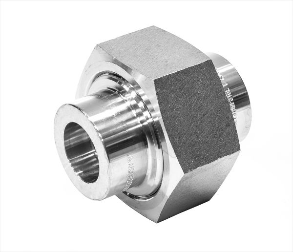 Socket Weld (SW) Union Conical Seat 6000LB 316 Stainless Steel