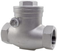 Swing Check Valve NPT 316 Stainless Steel