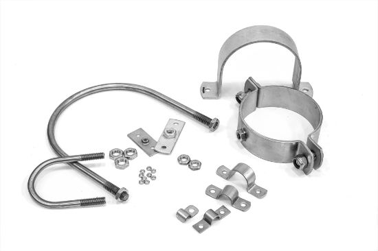 Tube & Pipe Clamps & Bolts Stainless Steel