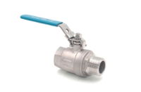 Male/Female Full Bore Ball Valve BSPT/BSPP 316 Stainless Steel